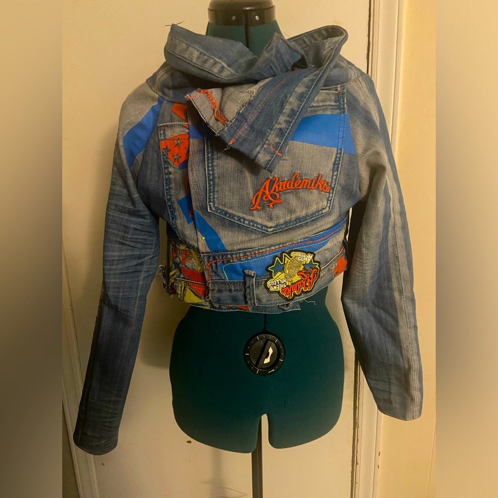 Upcycle a pair of jeans into a Jean jacket